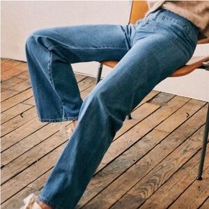 Sézane Venice high waisted trousers